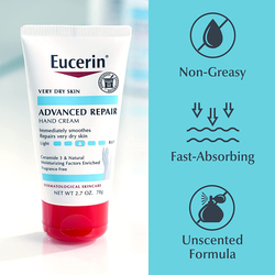 Eucerin Advanced Repair Hand Creme, 2.7oz