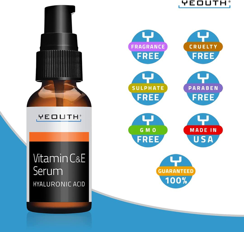 Yeouth Vitamin C & E Serum, 30ml