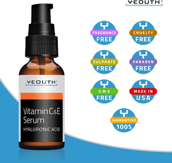 Yeouth Vitamin C & E Serum, 30ml