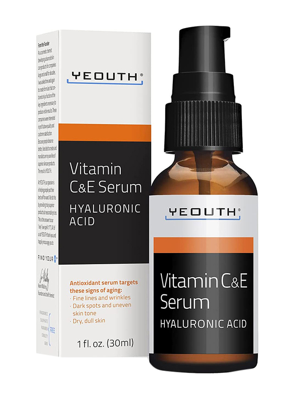 Yeouth Vitamin C & E Serum, 30ml