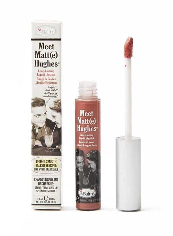 

The Balm Meet Matt(e) Hughes Lipstick, Honest, Peach