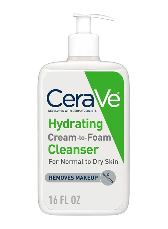 

Cerave Hydrating Cream to Foam Cleanser, 473ml