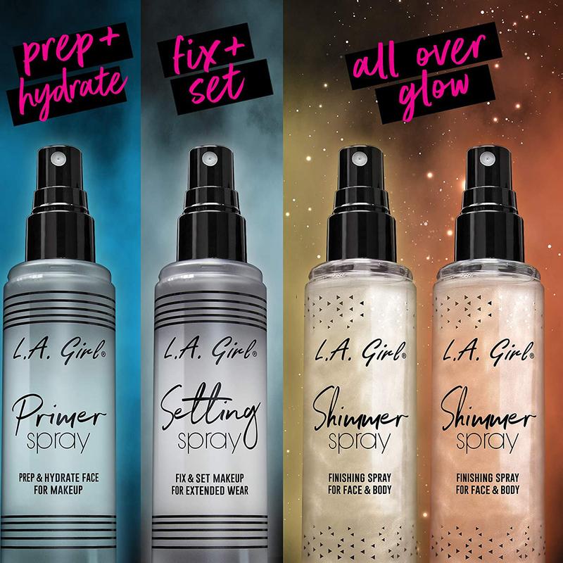 L.A. Girl Primer Spray, 80ml, Blue