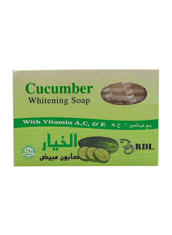 

RDL Cucumber Whitening Soap, 135 gm