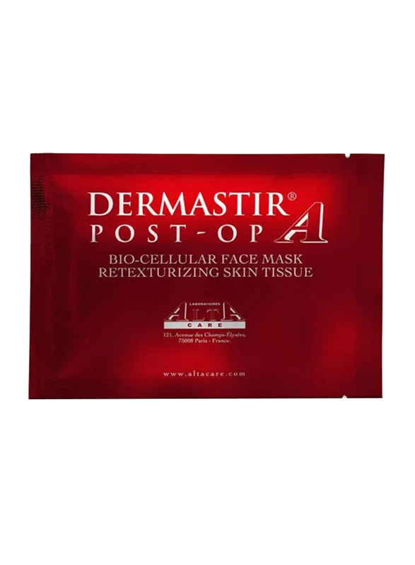 Dermastir Retexturing Post-Op Biocellular Face Mask, 1 Piece