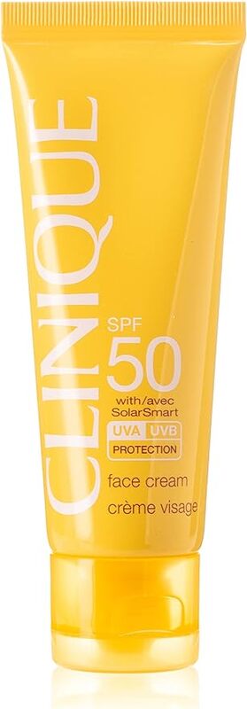 Clinique Face Cream SPF 50 with SolarSmart, 50 ml, no color, 1.7 oz