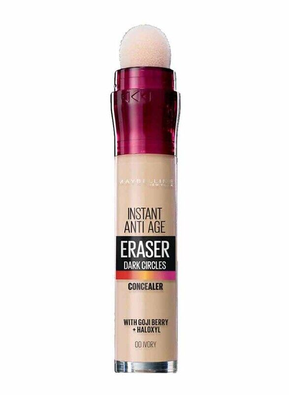 

Maybelline New York Instant Age Rewind Eraser Dark Circles Treatment Concealer, 00 Ivory, Beige