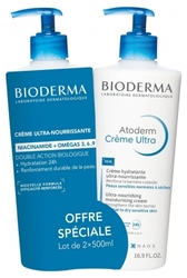 BIODERMA CREAM 2X500ML ATODERM DUO