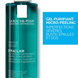 La Roche-Posay Effaclar Gel Nettoyant Micro-Peeling - 2x400ml