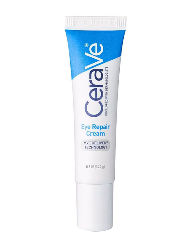 CeraVe Under Eye Cream Repair for Dark Circles and Puffiness, 0.5oz