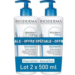 BIODERMA CREAM 2X500ML ATODERM DUO