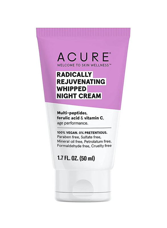 Acure Radically Rejuvenating SPF 30 Whipped Night Cream, 50ml