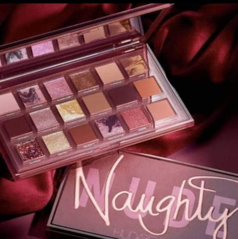 Huda Beauty Naughty Nude Eyeshadow Palette, Multicolour