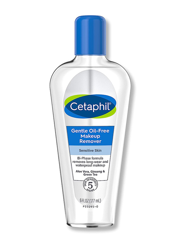 Cetaphil Gentle Waterproof Makeup Remover, 177ml, White