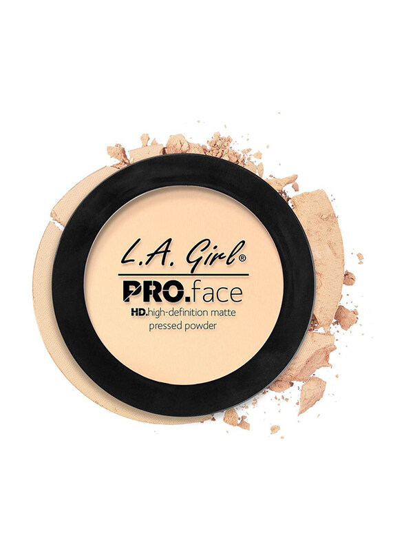 

L.A. Girl Pro Face HD High Defination Matte Pressed Powder, Fair, Beige