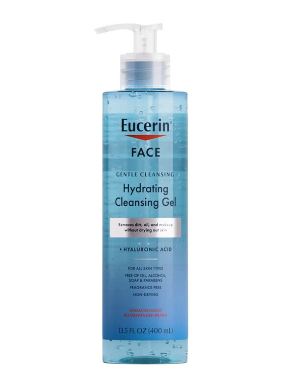 

Eucerin Face Hydrating Cleansing Gel, 400ml