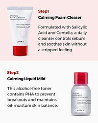 COSRX 4 Step Mild Acne Treament for Prone Skin TSA Approved Travel Size, Gift Set, Trial Cleanser, Toner, Spot Cream, Moisturizer