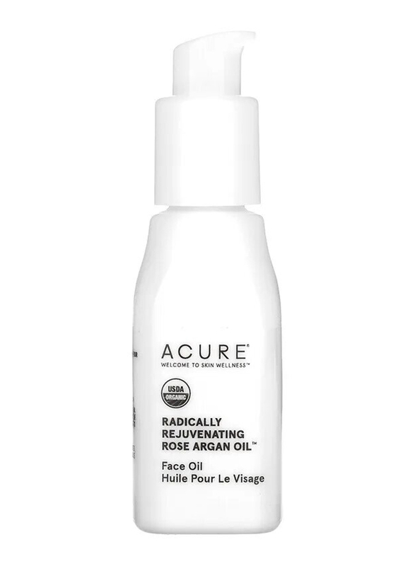 Acure Radically Rejuvenating Rose Argan Oil, 30ml