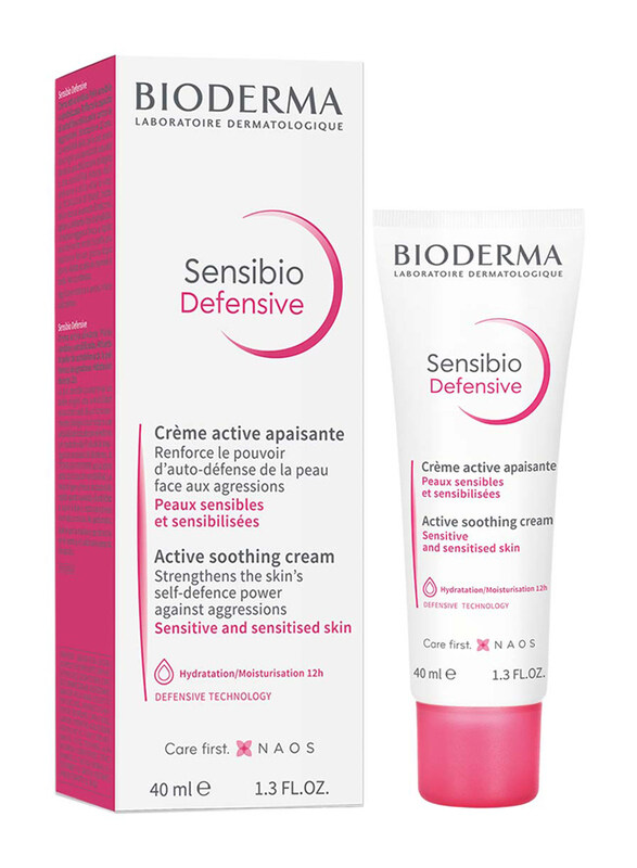 

Bioderma Sensibio Defensive Active Soothing Cream for Sensitive Skin, 40ml