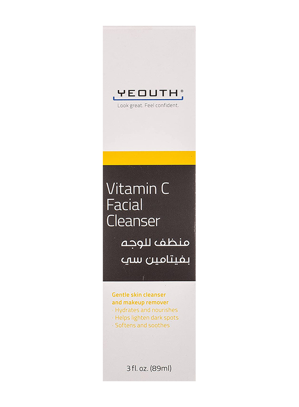 Yeouth Vitamin C Facial Cleanser, 89ml