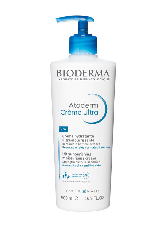 Bioderma Atoderm Creme Ultra-Nourishing Moisturising Cream, 500ml