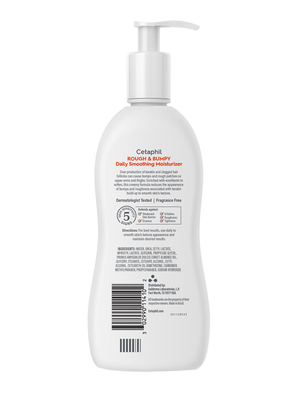 Cetaphil Daily Smoothing Moisturizer for Rough & Bumpy Skin, 296ml