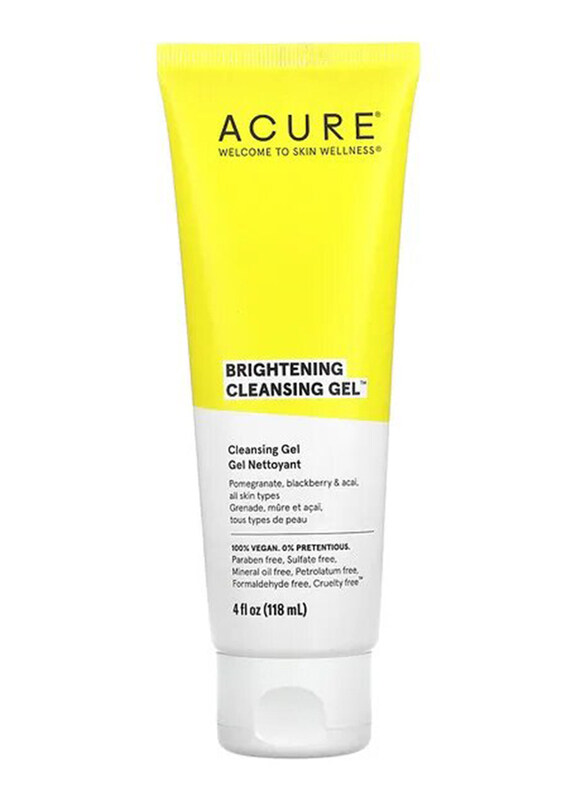 

Acure Brightening Cleansing Gel, 118ml