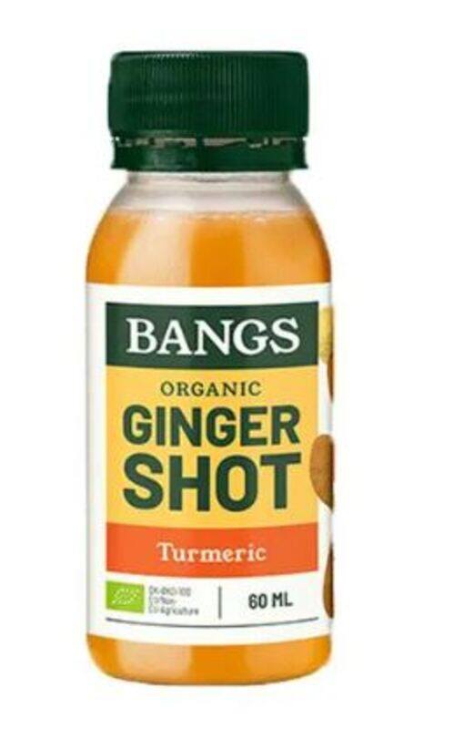 

Bangs Organic Ginger Shot Turmeric 60ml