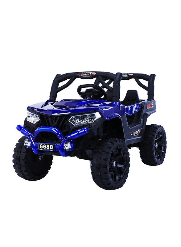 

Generic Dual Drive Electric Desert Safari Ride-On Thumper Buggy, Blue, Ages 3 - 6 Years