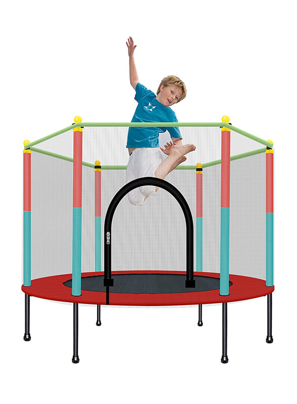 

Laulry 5-Ft Trampoline with Safety Enclosure Net, Ages