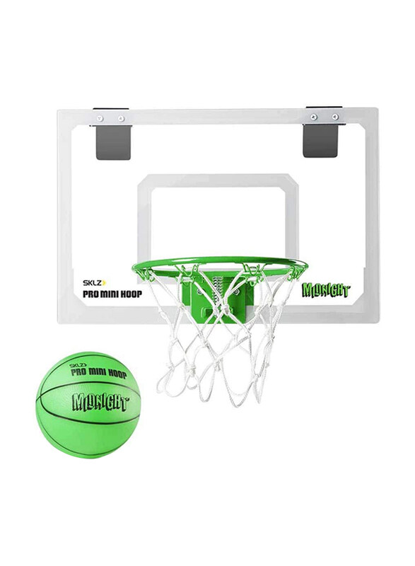 

SKLZ Midnight Pro Mini Basketball Hoop Set, Ages