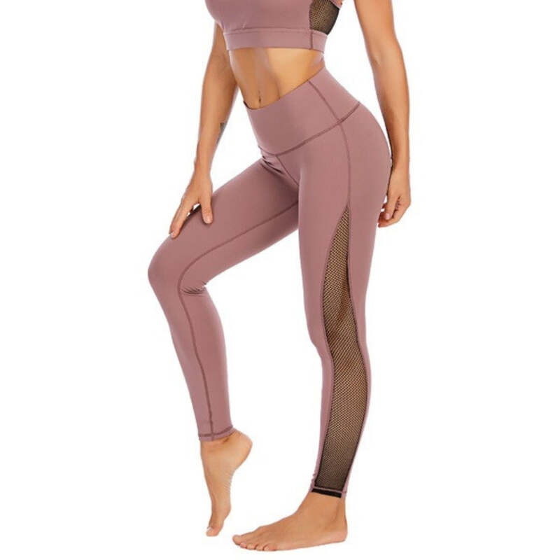 Outshine Luxury Active Leggings for Women, Large, Light Pink