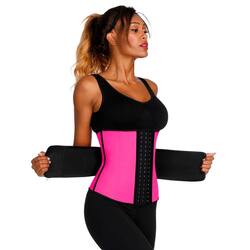 Laura Single Strap Waist Trainer, Large, Fuchsia Pink