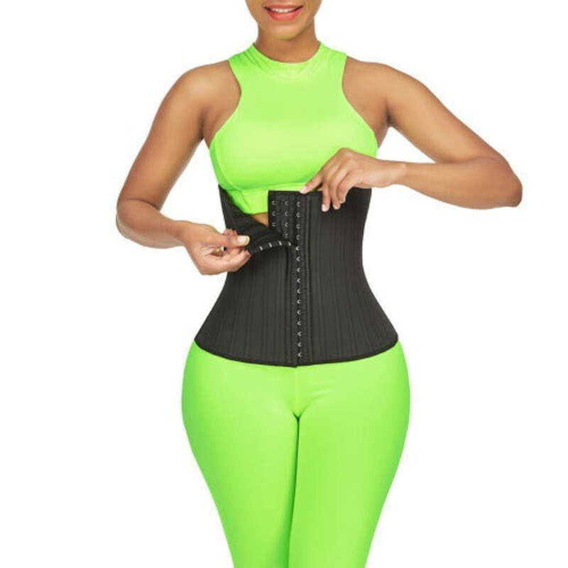 Classic 29 Steel Firm Waist Trainer, Large, Black