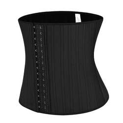 Classic 29 Steel Firm Waist Trainer, Large, Black