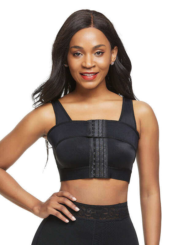 

Generic Fitness Bra and Support band, Black, X-Large