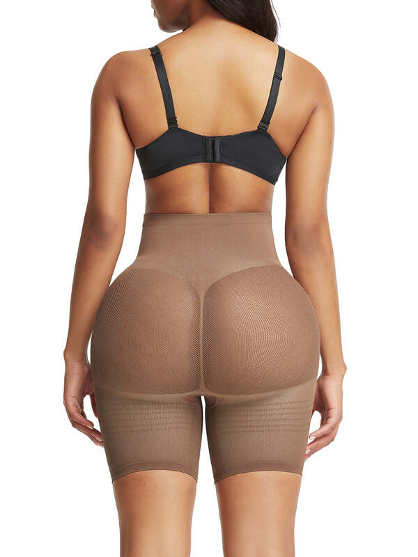 Nena Instant Hourglass Shapewear, Brown, M/L