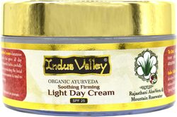Indus Valley Halal Certified Rajasthani Aloe Mountain Rose Soothing Firming Light Day Cream, 50ml