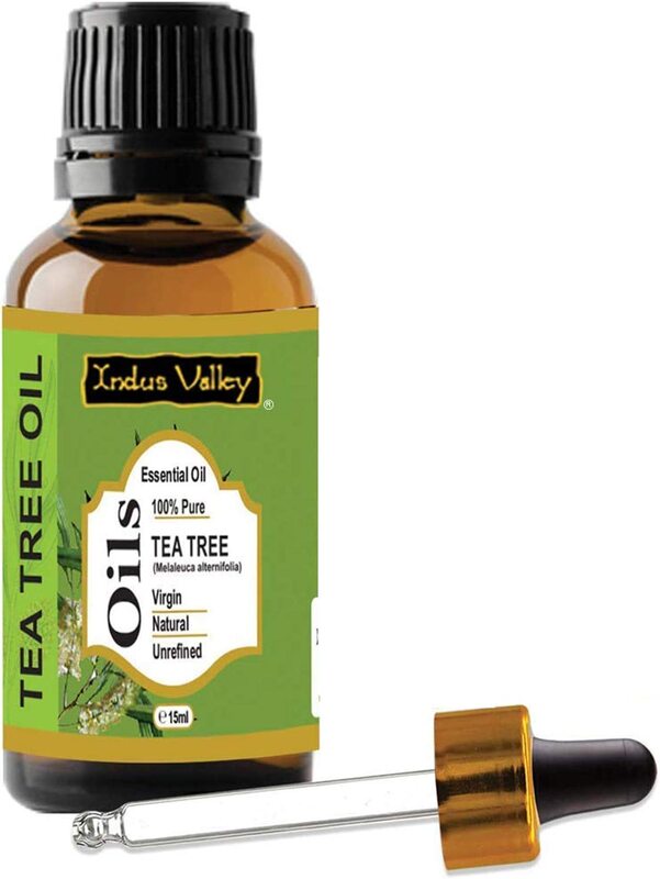 Indus Valley 100% Pure Natural Halal Certified Tea Tree Essential Oil, 15ml
