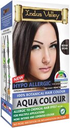 Indus Valley Hypo Allergic Aqua Halal Hair Colour, Medium Brown