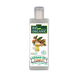 Indus Valley Organic Halal Certified Argan Oil Shampoo for Dry/Damage Hair, 100ml