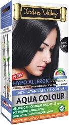 Indus Valley Hypo Allergic Aqua Halal Hair Colour, Indus Black