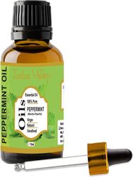 Indus Valley 100% Pure Natural Halal Certified Peppermint Essential Oil, 15ml