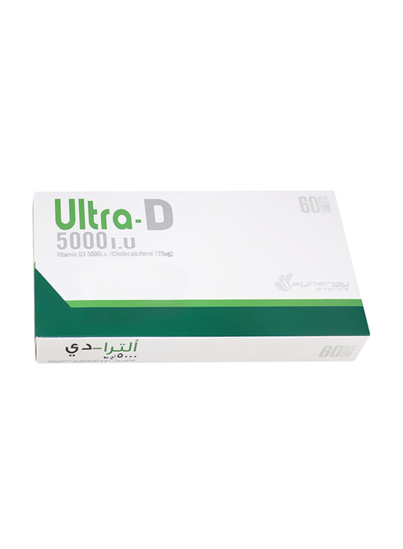 

Ultra-D 5000iu, 60 Tablets