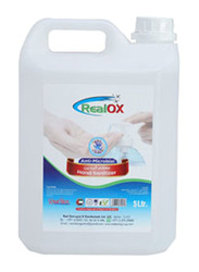 Realox Hand Sanitizer Gel, 5 Liters