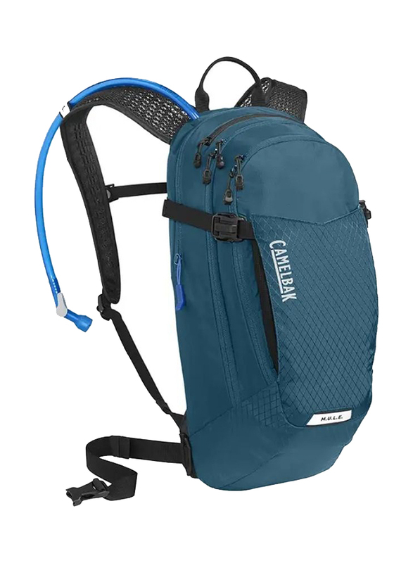 Camelbak 100oz Mule 12 Hydration Backpack, Moroccan Blue/Black