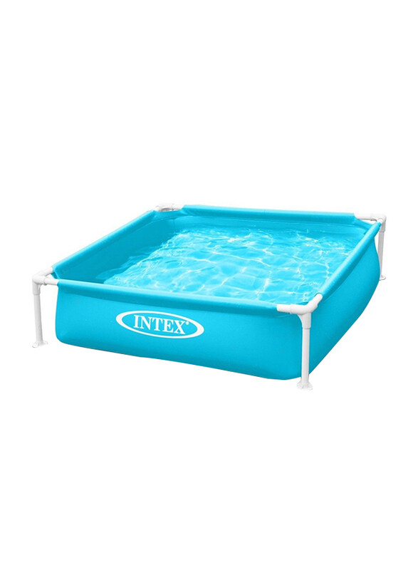 

Intex Rectangle Mini Frame Kids Swimming Pool, Blue