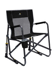 Gci Outdoor Freestyle Portable Rocking Chair, Black/Grey