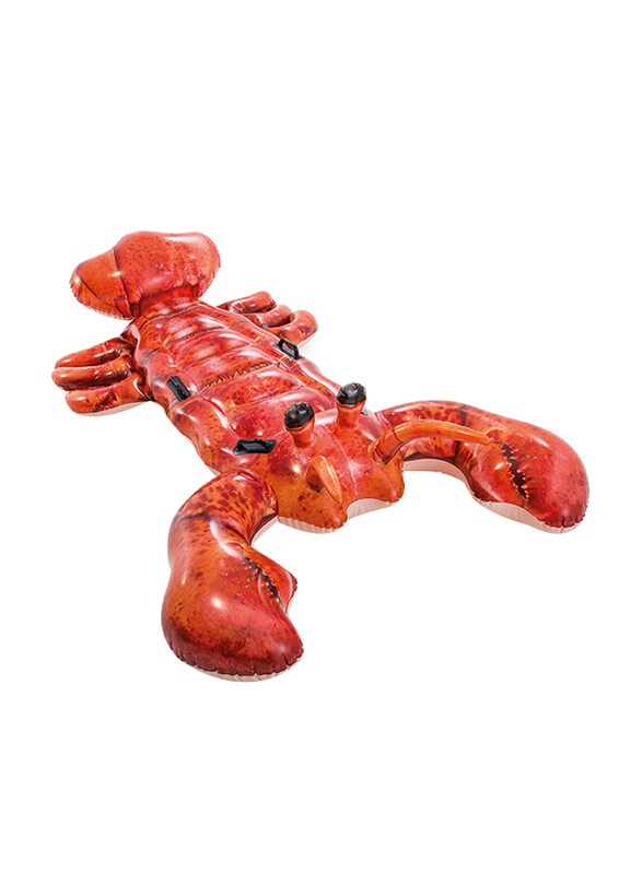 

Intex Inflatable Ride-On Lobster Flotes for Swimming Pools, Red