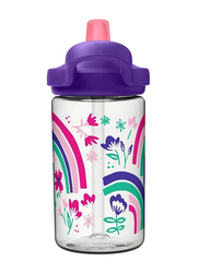Camelbak Eddy+ Kids Rainbow Floral Bottle, 14oz, Purple